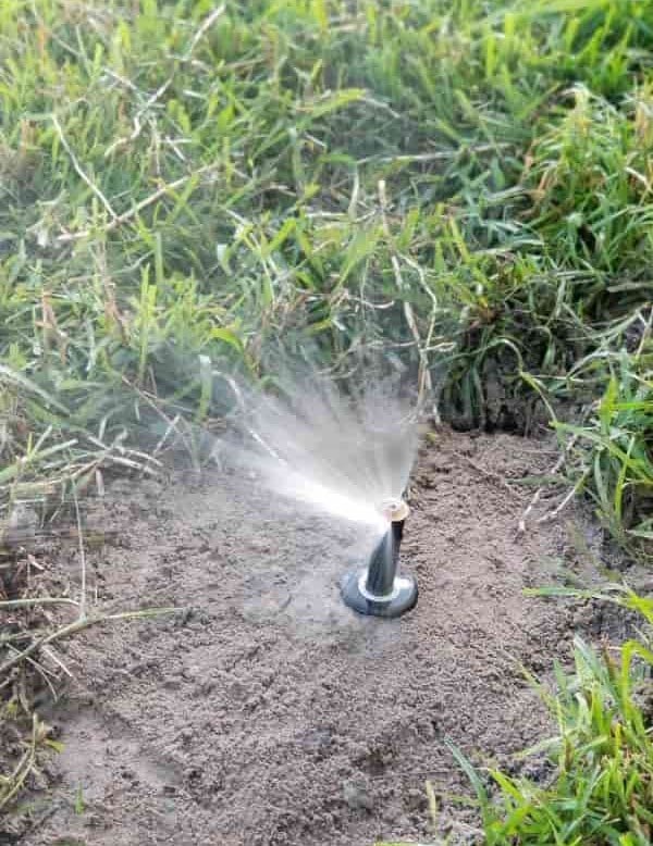 How to install sprinkler properly
